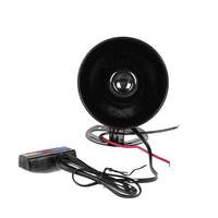 Klaxon de voiture universel 12V 20W, son à 3 tons, alarme sonore forte, sirène d'incendie, haut-parleur, accessoires automobiles pour moto