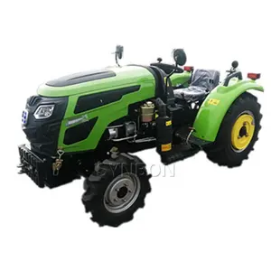 Equipo de Tractor para granja y jardín, rueda nueva, maquinaria agrícola usada, Smail, 4WD, 40HP, Mini Tractor forestal