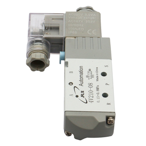 Válvula Solenoide Neumática Eléctrica Direccional de 5/2 Vías de la Serie 4V210-08, 4V310-10, 4V410-15, 220V/24V - Product Image 5