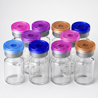 Capsules de sertissage en aluminium et plastique pour flacons en verre, plusieurs tailles disponibles, fermeture hermétique fiable pour laboratoire