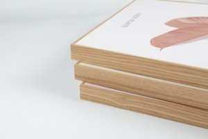 Le migliori vendite dipinte a mano design moderno pianta verde foglie wall art frame pittura pittura astratta - Product Image 5