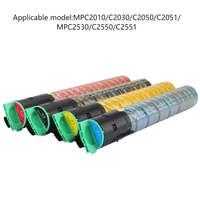Cartouche de toner UNICO pour imprimante laser rotative Gestetner MP C2030 C2050 C2530 C2550 C2051 C2551 Nashuatec Rex