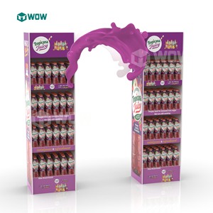 Giá để trưng bày đồ uống bằng nhựa <span class=keywords><strong>PVC</strong></span>, dạng đứng, dùng cho siêu thị, dành cho bia, rượu và đồ uống - Product Image 5