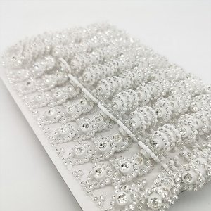 Mode une rangée ss6 ss8 Larme transfert cristal strass pierre décor baguage strass chaîne de coupe - Product Image 2