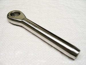 Stainless Steel Wire Rope Cabl Fitting <strong>Pemco</strong> Handrail Fitting Elbow - Product Image 3