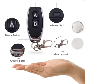 <span class=keywords><strong>2</strong></span>ボタン433Mhz 315Mhz汎用RFキー ワイヤレスガレージドアリモコン - Product Image 1