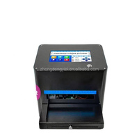 Imprimante jet d'encre de bureau pour le marquage de la date de production, adaptée aux sachets, cartons, boîtes métalliques et bouteilles en plastique