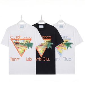 Famosa T-Shirt di Marca di Lusso <span class=keywords><strong>Casablanca</strong></span>, Trendy e Chic, Manica Corta Casual di Alta Qualità, Nuovo Design con Tessuto Pesante - Product Image 3