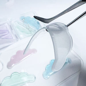 Protège-cils en cystéamine pour rehaussement de cils, coussinets en <span class=keywords><strong>silicone</strong></span> coréens pour rehaussement de cils, tiges de permanente pour cils, grands coussinets adoucissants en <span class=keywords><strong>silicone</strong></span> pour rehaussement de cils, vente en gros - Product Image 6