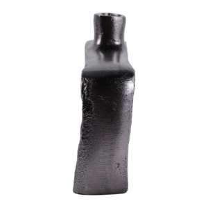 Vaso moderno a taglio aperto, corto, decorativo, per fiori, per soggiorno, camera da letto, tavolo da pranzo, vasi in metallo - Product Image 4