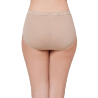 Culottes string en coton et tissu éponge avec nœud en dentelle pour femme, taille basse, respirantes, sexy, semi-transparentes, coupe ajustée et légères