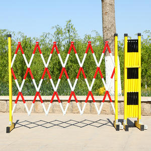 In fibra di vetro rinforzata barriera di isolamento di plastica mobile telescopica potenza costruzione Strada recinzione - Product Image 5