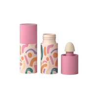 Tube de brillant à lèvres personnalisé, flacon vide pour brillant à lèvres, design de bâton de blush, emballage cosmétique, tubes en plastique, emballage de maquillage pour brillant à lèvres