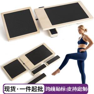 Estirador de pies de madera para yoga, barra de equilibrio antideslizante para ballet, estiramiento de tobillos y entrenamiento de fuerza - Product Image 2