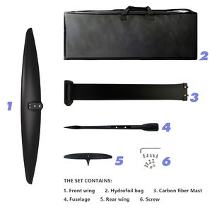 2025 새로운 축 PNG V2 1300 수중익 울트라 하이 모드 강화 탄소 날개 펌핑 포일 패들 보드 연 날개 전자 호일 서핑 - Product Image 3