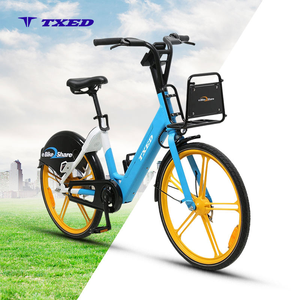 <span class=keywords><strong>Bicicleta</strong></span> Eléctrica Compartida TXED Popular de 26 Pulgadas con Batería de Litio de 13 Ah, Motor Trasero sin Escobillas de 250 W, Ruedas Integradas y Una Sola Velocidad - Product Image 1