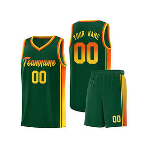 Camiseta de Baloncesto para Hombre, 100% Poliéster, Secado Rápido, Transpirable, Sin Mangas, Personalizable con Nombre y Logotipo del Equipo - Product Image 1