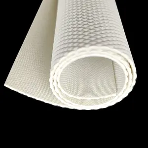 2 Ply 2Mm Dikte Pvc Wit Top Diamant Transportband