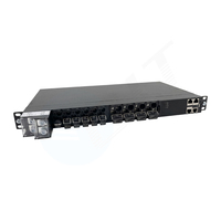 PDU intelligent 48V DC avec disjoncteur intelligent intégré, contrôle à distance Modbus RS485 pour station de base 5G