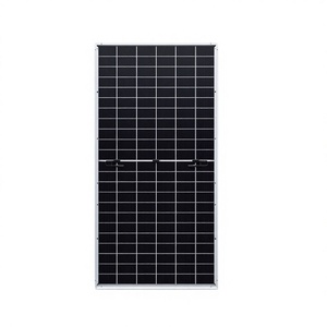Panel Solar de 550w 600w 700 Vatios, Módulo Fotovoltaico con Marco Negro, Doble Vidrio, 182mm, Celdas Topcon, Sistema de Techo, Paneles Solares Monocristalinos de Nivel 1 - Product Image 1