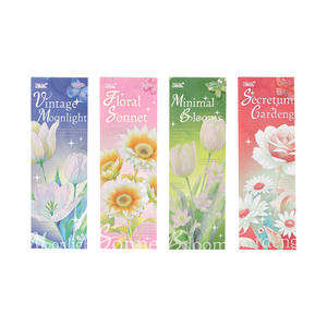 20 autocollants série de citations de fleurs autocollants créatifs avec <span class=keywords><strong>film</strong></span> découpé autocollants floraux pour journaux manuscrits - Product Image 5