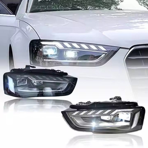 AURON Nuevo Faro Delantero LED de 32V con Chip de Alta Luminosidad, Actualización Retrofit de 12V, 6000K, Iluminación Blanca para Audi A4 2013-2016 - Product Image 2