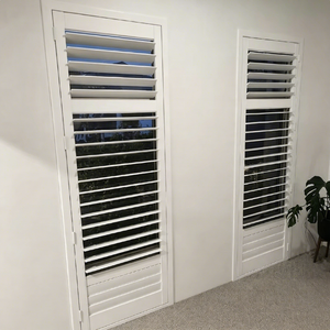 Vente Flash : Stores Horizontaux en Bois et PVC Finition Blanche, Hauteur Totale, Fabrication Directe Usine, Personnalisables, pour Décoration, Faciles à Nettoyer - Product Image 5