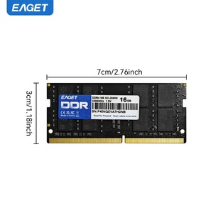 Eaget P40/p40n nhà máy bán buôn Cổ Phiếu DDR4 8GB 16GB cho máy tính máy tính xách tay UDIMM SODIMM <span class=keywords><strong>RAM</strong></span> Bộ nhớ 2666MHz 3200MHz DDR4 <span class=keywords><strong>RAM</strong></span> - Product Image 6