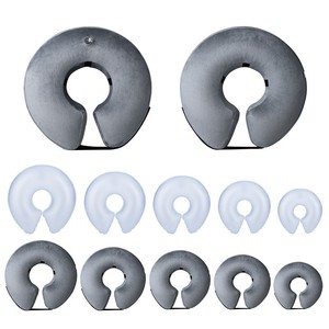 <span class=keywords><strong>XS</strong></span>에서 XL 조정 가능한 벨벳 수술 후 애완 동물 회복 콘 칼라 개 고양이를위한 보호 풍선 소프트 개 콘 칼라 - Product Image 6