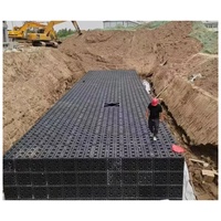 Module de bassin de récupération des eaux pluviales souterraines 60t/m² pour chaussées, allées, résidences et parkings industriels