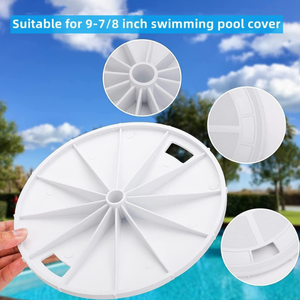 Couverture de <span class=keywords><strong>skimmer</strong></span> de piscine SPX1070C blanche, couvercle de remplacement compatible avec les pièces de <span class=keywords><strong>skimmer</strong></span> de piscine <span class=keywords><strong>Hayward</strong></span> Sta-Rite - Product Image 5