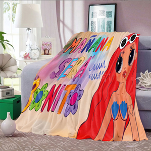 Karol G Manana Sera Bonito 2024 Venta caliente Sublimación Manta de franela - Product Image 6