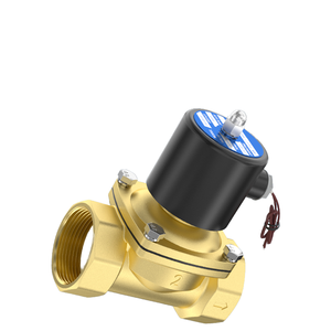 1-Inch Cống Điều Khiển 2W NC Solenoid <span class=keywords><strong>Valve</strong></span> 24V 220V Đồng Chuyển Đổi 12V Van Nước Với 4-6 Điểm Điều Khiển Cho Nước Phương Tiện Truyền thông - Product Image 2