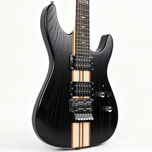 <b>Stringed</b> Instruments Bullfighter D-300 High Grade Two Shake One Piece Matte <b>Black</b> and Matte Colors Guitar - Product Image 2