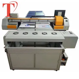 Impresora de ropa Digital, máquina de impresión de inyección de tinta digital plana universal, bolsa de plástico