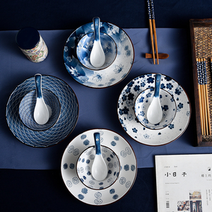 Juego de vajilla de cerámica, juego de cuencos y platos, caja de regalo de vajilla, cuenco de regalo pequeño, juego de cuencos de regalo. - Product Image 1