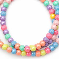 Câble de charge USB Type C 4-en-1 perlé pastel mignon, couleur bonbon, accessoire cadeau tendance Y2K