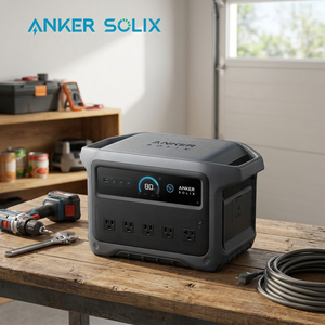 สถานีพลังงาน Anker Solix C1000X Gen 2 ความจุ 1024 วัตต์ชั่วโมง กำลังไฟ 2000 วัตต์ แบตเตอรี่ LiFePO4 4000 รอบการใช้งาน ชาร์จเร็ว 49 นาที รองรับพลังงานแสงอาทิตย์ 600 วัตต์ ปลั๊กแบบ UK 230 โวลต์ - Product Image 1