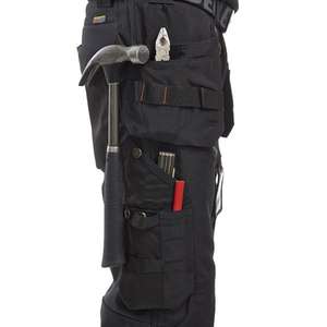 BLAKLADER - 150025179900C152 pantalones Craftsman X1500 Softshell Black - EAN 7330509394649 PANTALONES DE TRABAJO DE CARGA - Product Image 4