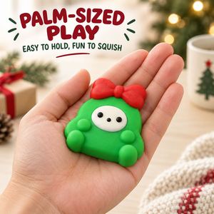 Calendario de Adviento de Navidad con Squishy de Dumpling de Toy Store, Caja Sorpresa, Surtido Especial de Juguetes Sensoriales Antiestrés para Exhibición - Product Image 4