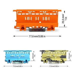 ขายึดรางสำหรับขั้วต่อเทอร์มินัลบล็อก GGDX Wagos รุ่น <span class=keywords><strong>221</strong></span>/222/2273/2773/773 - Product Image 2