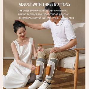 Alat pijat betis tanpa kabel, pereda nyeri sirkulasi udara listrik Led kompresi udara kaki kantung udara alat pijat - Product Image 4