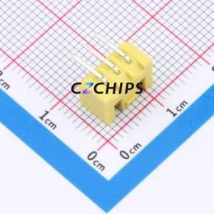 W254110K-3PY2123 Wire-to-Board Pin Header Bent Lead Through Hole,P=2.5mm Connector 1x3P 2.5mm Right Angle Insert XHB - Product Image 2