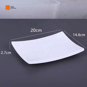 Vassoio Rettangolare in Resina Fatto a Mano, Ecologico <span class=keywords><strong>e</strong></span> Morbido, Design Contemporaneo Durevole, Multiuso per Hotel <span class=keywords><strong>e</strong></span> <span class=keywords><strong>Asciugamani</strong></span> per Ospiti - Product Image 3