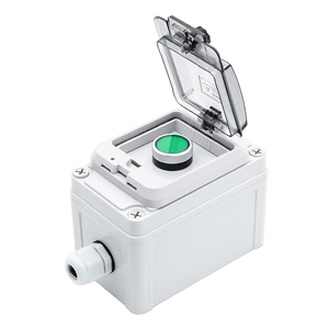IP67 Waterproof <strong>Button</strong> Switch <strong>Box</strong> ABS Plastic OEM Electric Start Stop Control <strong>Push</strong> <strong>Button</strong> Switches <strong>Box</strong> - Product Image 1