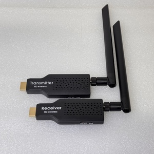 DT-7060 (thứ 2) Bộ thu phát <span class=keywords><strong>video</strong></span> âm thanh HDMI không dây 5.8G Bộ mở rộng Wifi HDMI 50m 1080p 60Hz cho máy tính xách tay HDMI TV - Product Image 1