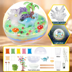 Theo chủ đề phiêu lưu khủng long pha lê phát triển Kit cho Khám Phá Khoa học sáng tạo với màu sắc tùy chỉnh và một con khủng long vui vẻ - Product Image 3