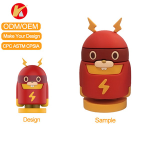 Figura de Personaje de <span class=keywords><strong>Anime</strong></span> 3D Personalizada, Estatua de Chica Kawaii de Vinilo Suave para Regalo de Club de Fans y Lanzamiento de Edición Limitada - Product Image 3