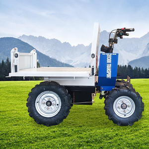 Günstiger Kleiner Manueller Gartentransporter Vierrad-Mini-Elektro-Dumper 500 kg Mini Dumper Elektro - Product Image 6