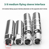 EXPLOIT Manchon de bougie d'allumage magnétique universel personnalisé OEM étendu 14mm-16mm voiture moto clé de retrait outil douille produit
